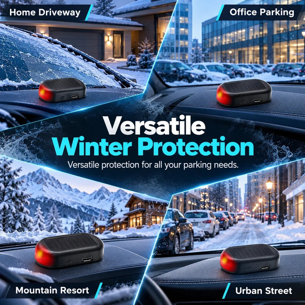 🚗Electromagnetic Snow Removal & Anti-Freeze Device for Vehicles — Molecular Interference Technology❄️