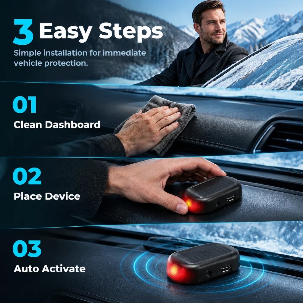 🚗Electromagnetic Snow Removal & Anti-Freeze Device for Vehicles — Molecular Interference Technology❄️