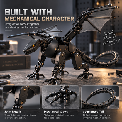 🎀✨DragonMorph – Egg to Dragon Transforming Mechanical Toy