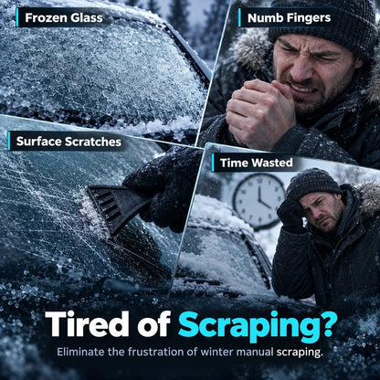 🚗Electromagnetic Snow Removal & Anti-Freeze Device for Vehicles — Molecular Interference Technology❄️