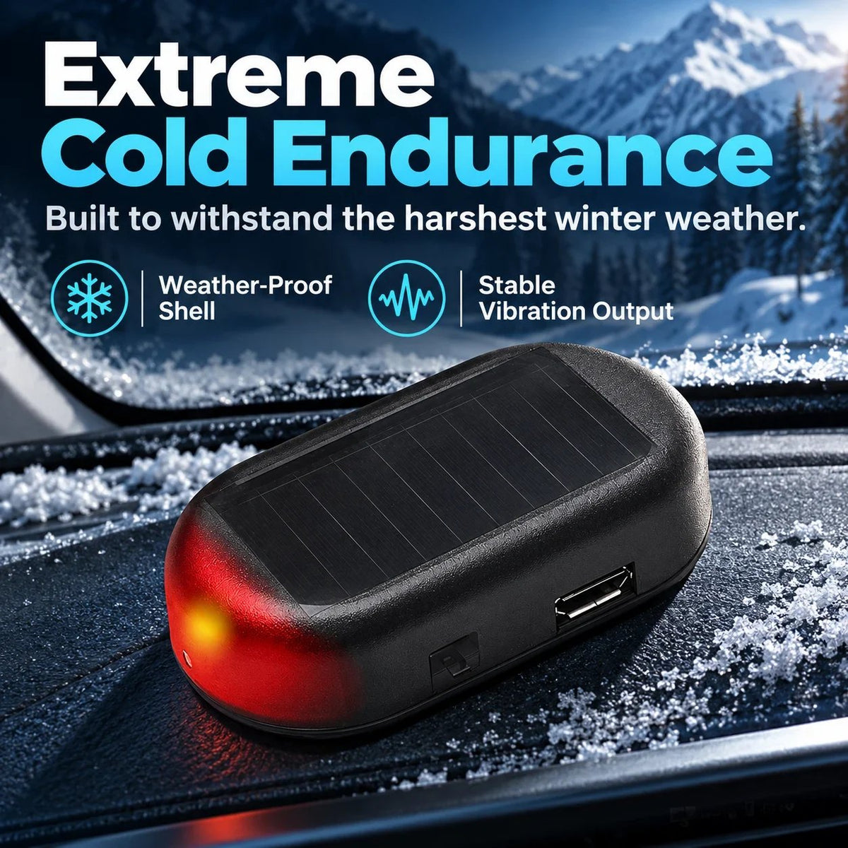🚗Electromagnetic Snow Removal & Anti-Freeze Device for Vehicles — Molecular Interference Technology❄️