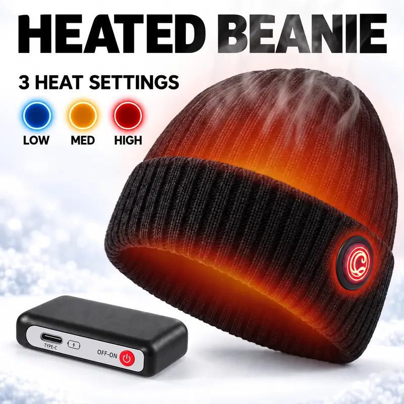 Heated hat heat settings